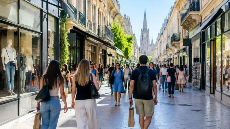 Shopping dans la rue Sainte Catherine à Bordeaux : découvrez les meilleures boutiques et expériences à ne pas manquer